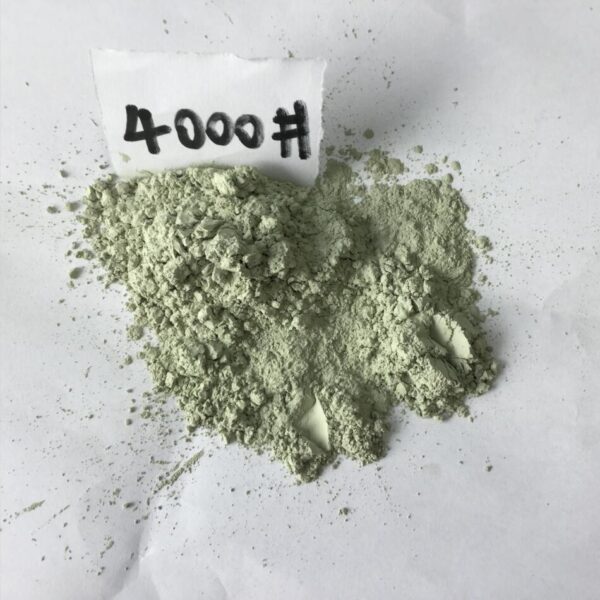 Polvo de carburo de silicio verde